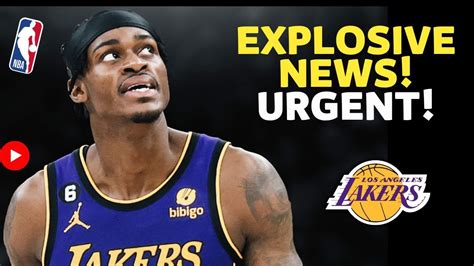 Shocked The Nba Lakers Are Exploded Unexpected Decision Confirmed