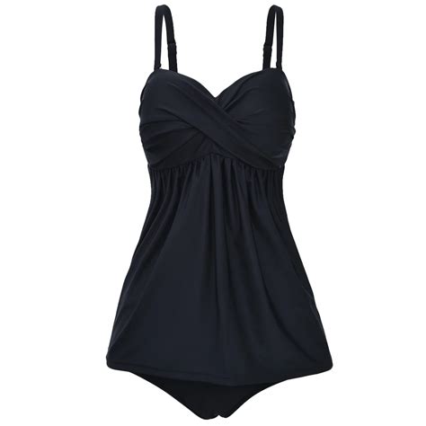 Traje De Ba O Sexy De Una Pieza Para Mujer Conjunto De Bikini Negro Trajes De