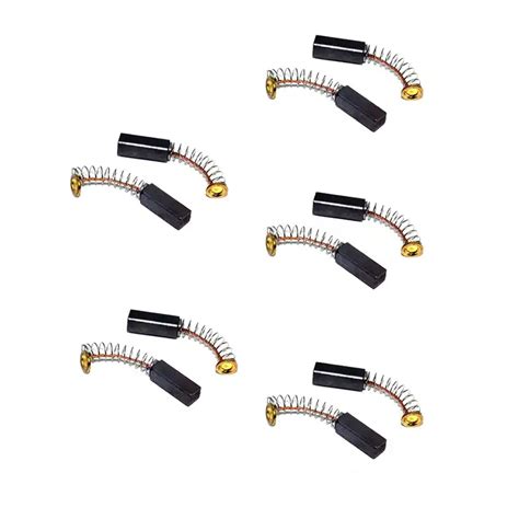 5 Pair Carbon Brushes 5x8x15mm For Electric Motors Bosch Drill Csb Gsb Gbm Psb Gmb Carbon