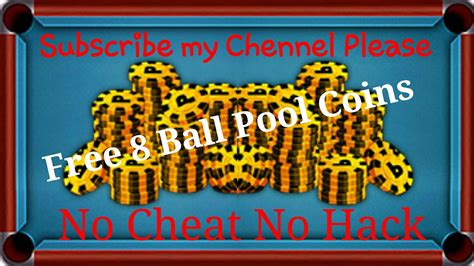 8 Ball Pool Free Unlimited Coins No Hack No Cheats All Is Legal By