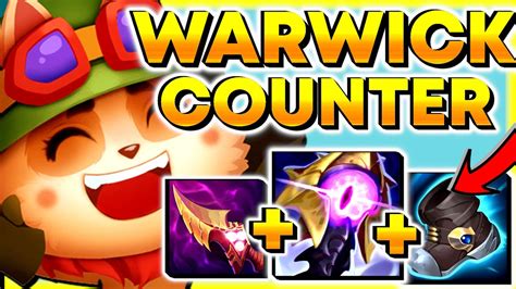 Teemo Vs Warwick Build Teemo Best Warwick Top Counter Teemo