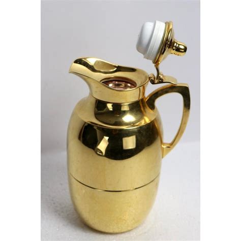 Vintage Alfi Carafe in Gold Finish | Chairish