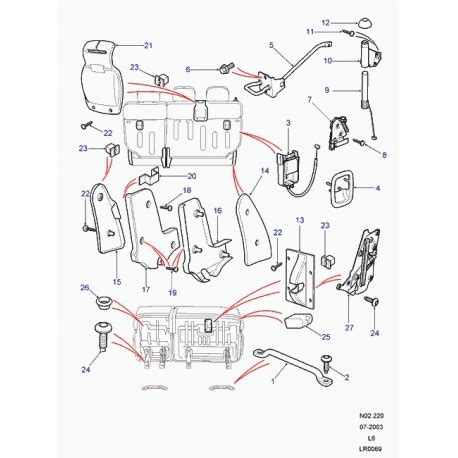 Commander Bouton Freelander 1 LAND ROVER AWR5865 Pas Cher Sur RLD Autos