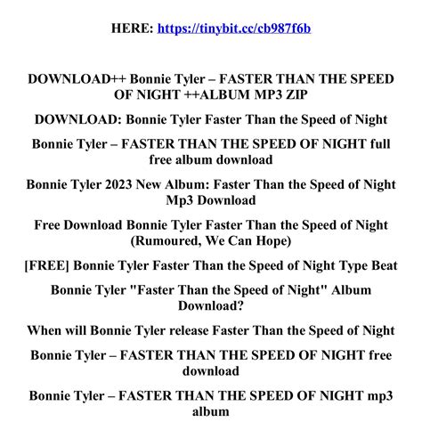 download_bonnie_tyler_faster_than_the_speed_of_night_album_mp3_zip.pdf