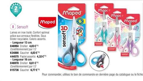 Promo Sensoft Maped Chez Calipage Icatalogue Fr