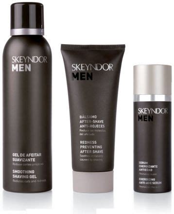 Skeyndor Men Set Sérum proti stárnutí 30 ml jemný gel na holení 150