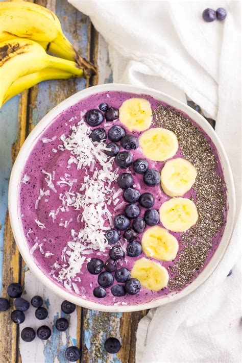 Blueberry Smoothie Bowl Recipe By Blackberry Babe