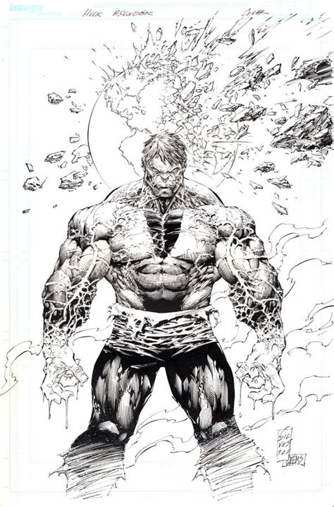 Hulk 1 Cover By Marc Silvestri Marc Silvestri S Comic Art Community