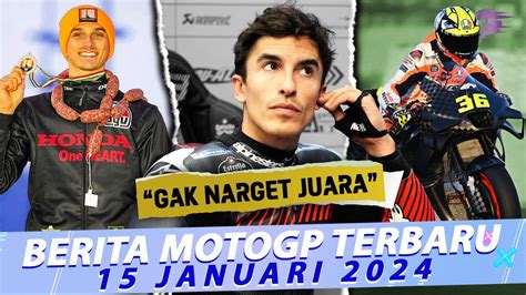 Marquez Ogah Target Juara 2024 Honda Mau 22x Uji Coba RC213v Marini