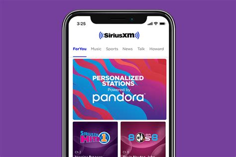 Enjoy Personalized Stations Powered By Pandora Siriusxm Canada