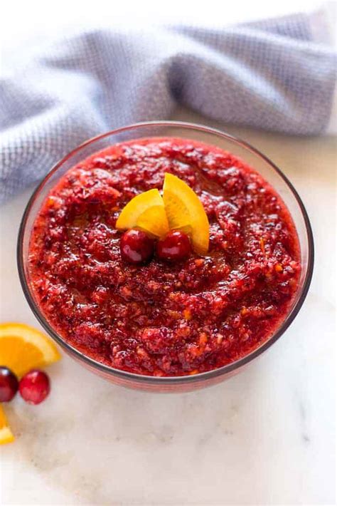 Fresh Cranberry Relish Recipe Cart