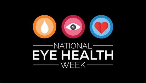 National Eye Health Week Is Observed Every Year On September Banner