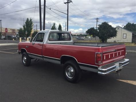 1990 Dodge Ram 3 4 Ton Cummins Diesal 4x4 Classic Dodge Ram 2500 1990