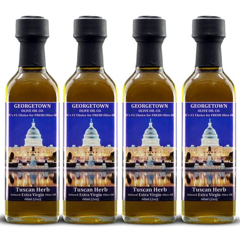 Washington Dc Mini T Bottles Tuscan Herb Olive Oil Georgetown Olive Oil Co