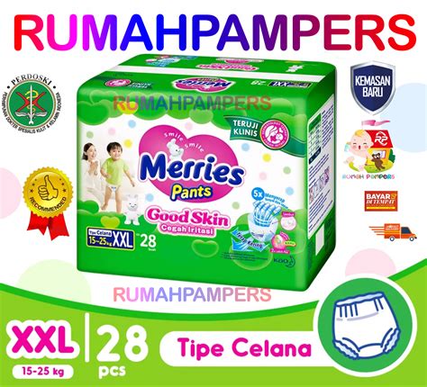 Merries Good Skin Pants JUMBO XXL 28 KEMASAN BARU Lazada Indonesia