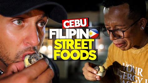 First Time Eating Filipino Street Food 🇵🇭 Do Filipinos Really Eat This