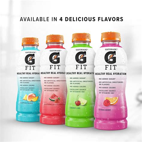 Gatorade Fit Electrolyte Beverage Variety Pack Bottles Oz Each