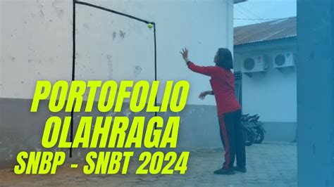 Contoh Video Portofolio Olahraga Diterima Di Ptn Tahun 2023 Snbp Dan