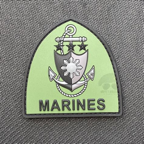 Philippine Marines Logo PVC Patch | SUPPLY SERGEANT PH