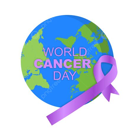 World Cancer Day Vector Hd Images World Cancer Day Vector Ribbon Design 4 Feb Earth Ribbon