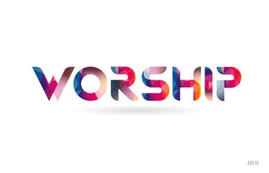 Worship Word Logo Vector Images (89)