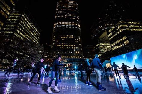 Canary Wharf Ice Rink Has Returned To London For Winter