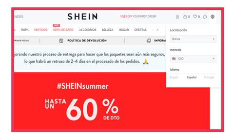 Como Comprar Ropa En Shein Desde Bolivia Gu A