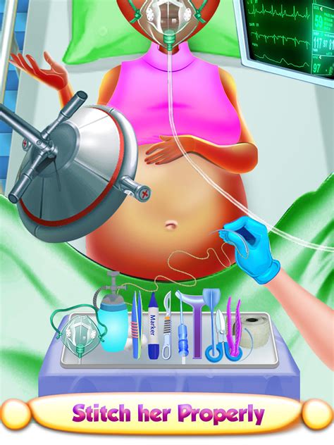 Pregnant Mom Baby Newborn Surgery Simulator APK for Android Download