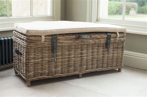 Rattan Storage Bench | Willow Lifestyle