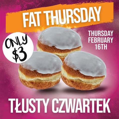 FAT THURSDAY - The Polish Club Bankstown