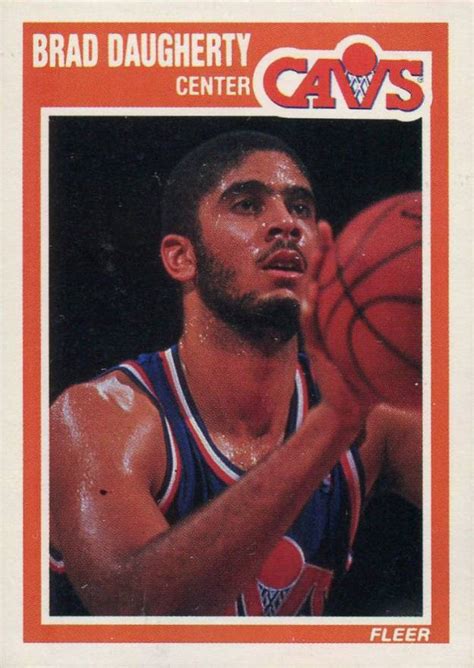 Fleer Brad Daugherty Basketball Vcp Price Guide