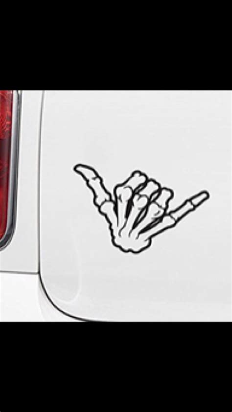 Hang Loose Skeleton Hand Svg