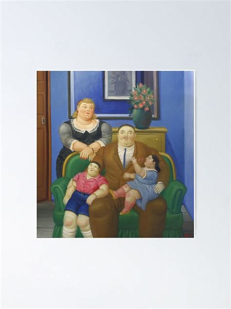 "Fernando Botero Family" Poster for Sale by FernandoHarison | Redbubble