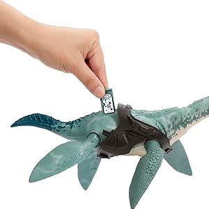 Mattel Jurassic World Gigantic Trackers Dinosaur Toy Elasmosaurus