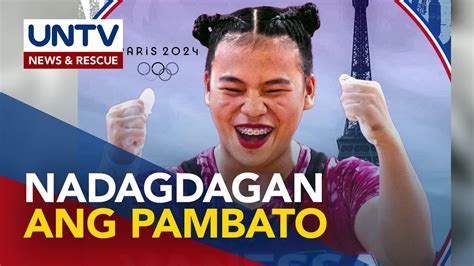 Pinay Weightlifter Vanessa Sarno Nag Qualify Sa 2024 Paris Olympics