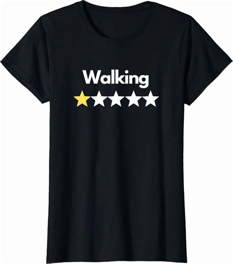 Hot Trending Kiraa Tee With Fitness One Star Rating Walking Theme T Shirt Walmart
