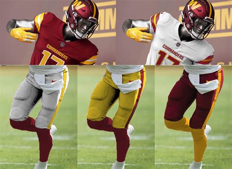 2022 Nfl Season Week By Week Uniform Match Up Combos From Hof Game To