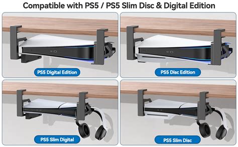 Amazon Kosker No Drill Ps Ps Slim Under Desk Mount Metal Under