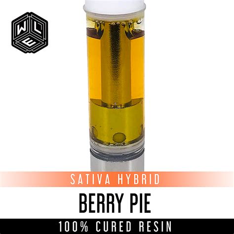 White Label Extracts Berry Pie 100 Cured Resin Cartridge 1 Gram Leafly