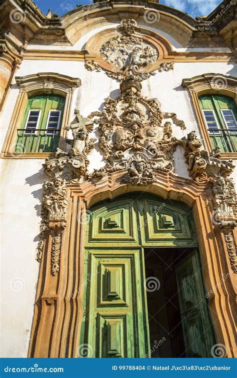 Ouro Preto Church Stock Photo Image Of Historic City 99788404