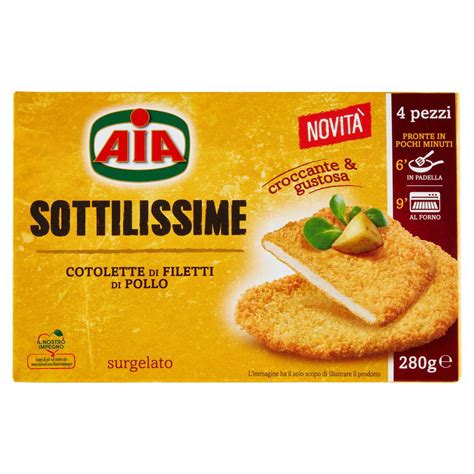 SOTTILISSIME COTOLETTE POLLO AIA GR 280 Tigros