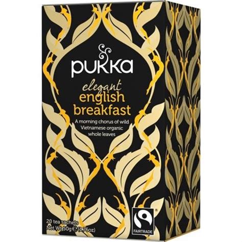 PUKKA, чай Elegant English Breakfast, 20 саше