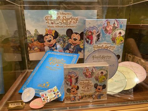 The Fantasy Springs Music Album Now Available At Tokyo DisneySea