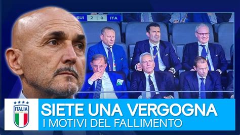 IL CALCIO ITALIANO E UNA VERGOGNA ECCO IL MOTIVO SPALLETTI E