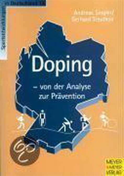 Doping von der Analyse zur Prävention Gerhard Treutlein