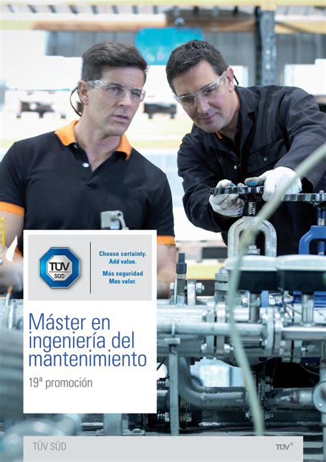 PDF Máster en ingeniería del mantenimiento tuv sud es