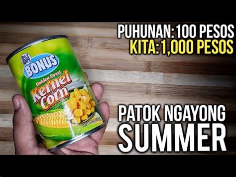 Gawin Mo Ito Sa Mais Patok Na Pang Negosyo Ngayong Summer Sa Pesos