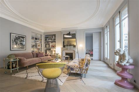 Un Appartement Haussmannien D Cor Par Le Studio De Design Int Rieur L