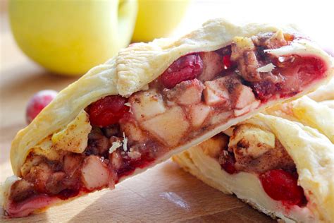 Cranberry Apple Strudel Recipe Food Fanatic