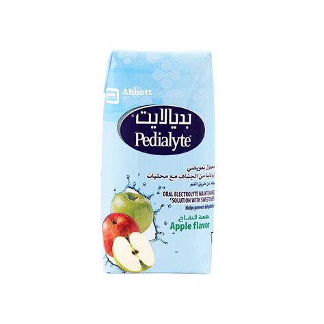 Buy PEDIALYTE APPLE FLAVOR 200ML Online | Pharmazone Kuwait